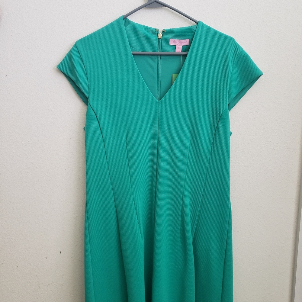 Lilly Pulitzer bree dress jewel green